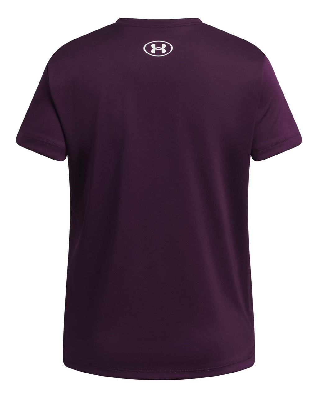 UA Tech™ Big Logo Shimmer Graphic Girls' Short Sleeve - Purple