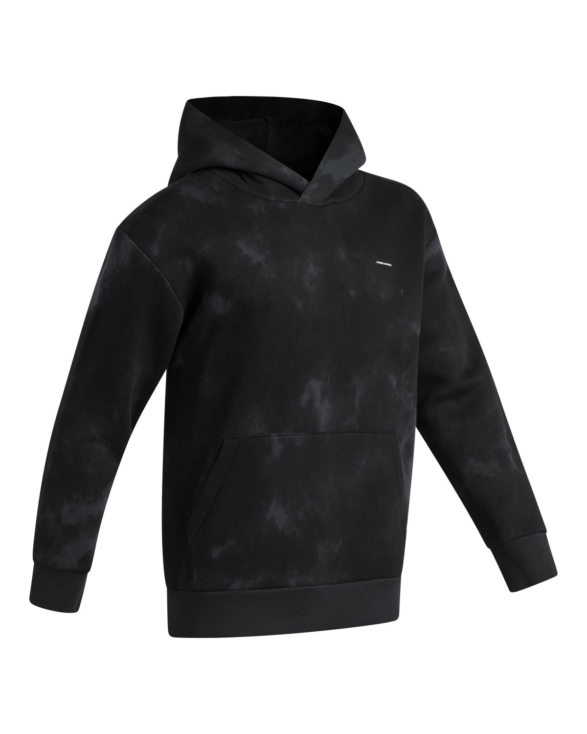 UA Icon Fleece Washed Boys' Hoodie - Black
