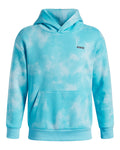 UA Icon Fleece Washed Boys' Hoodie - Blue