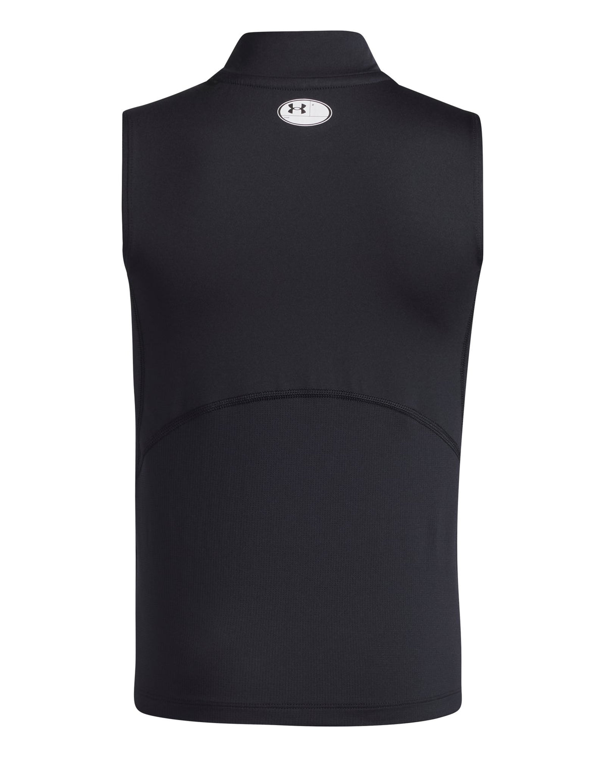 HeatGear® Mock Boys' Sleeveless - Black