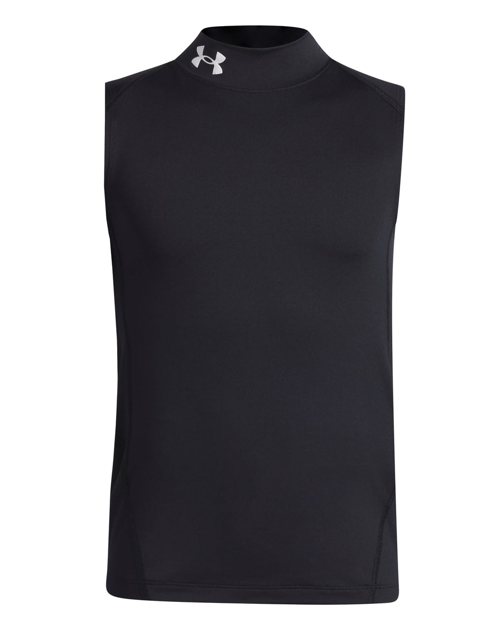 HeatGear® Mock Boys' Sleeveless - Black