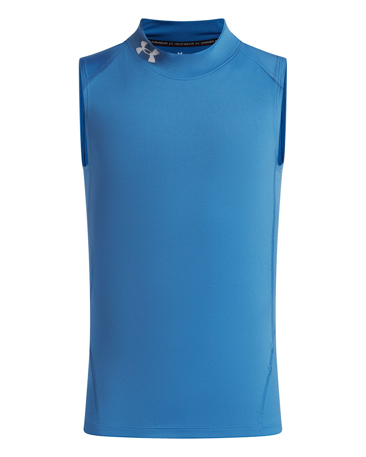 HeatGear® Mock Boys' Sleeveless - Blue