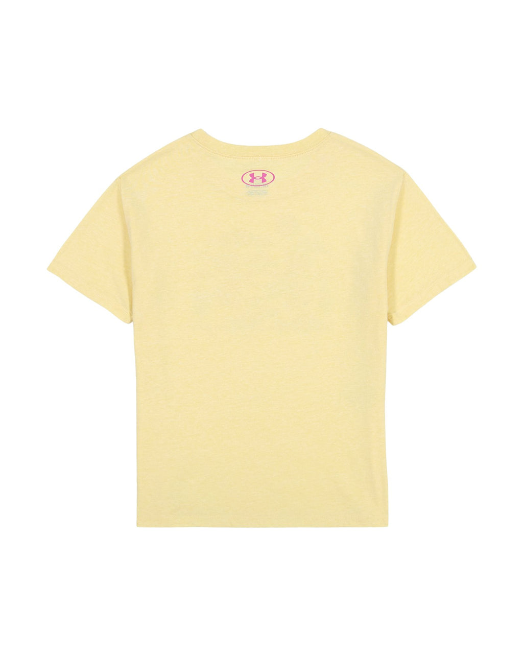 UA Stream Core Girls' Short Sleeve - Yellow