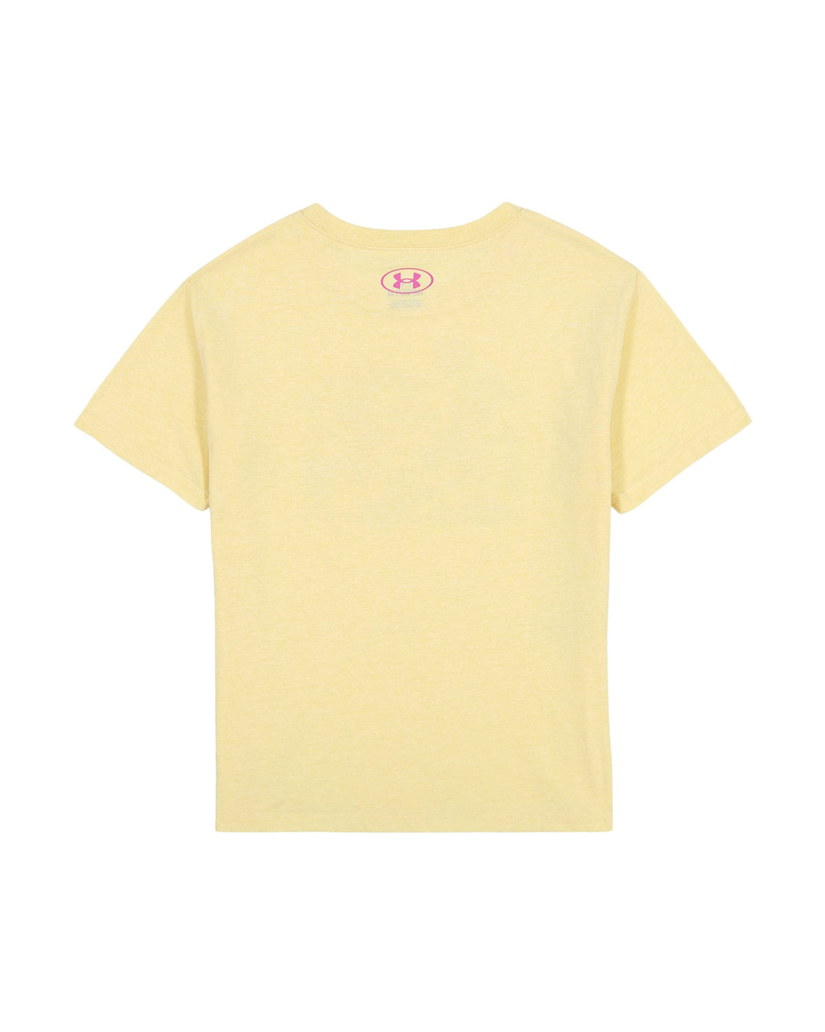 UA Stream Core Girls' Short Sleeve - Yellow