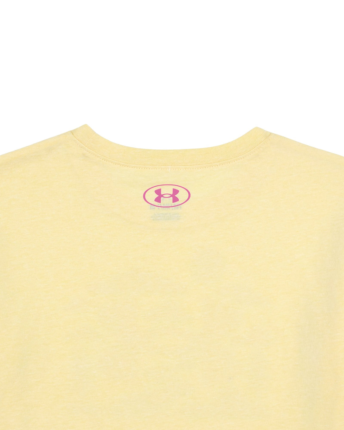 UA Stream Core Girls' Short Sleeve - Yellow