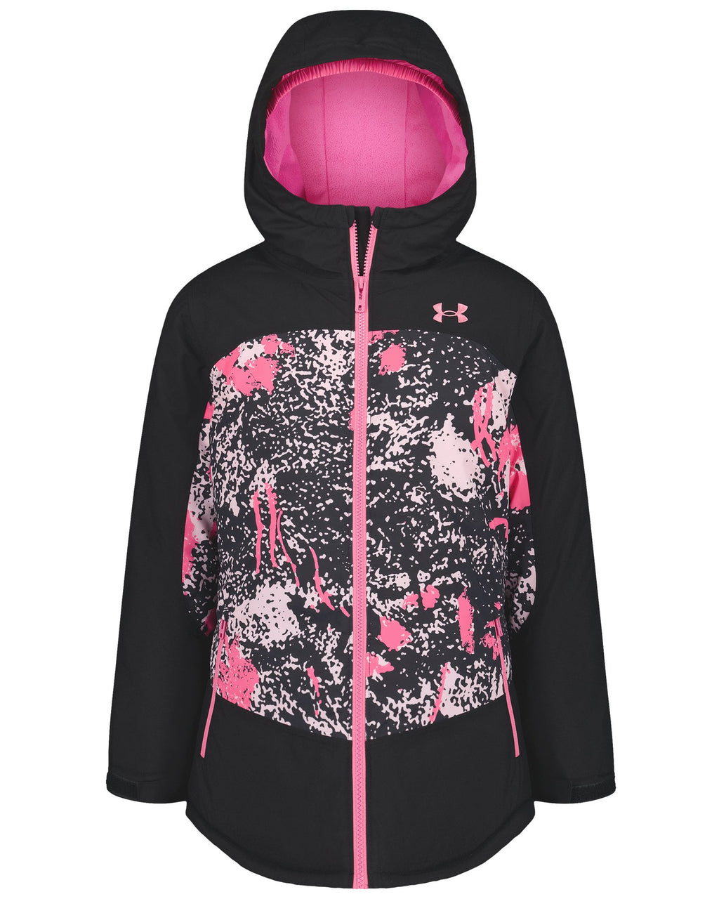 UA Laila Printed Girls' Jacket - Black