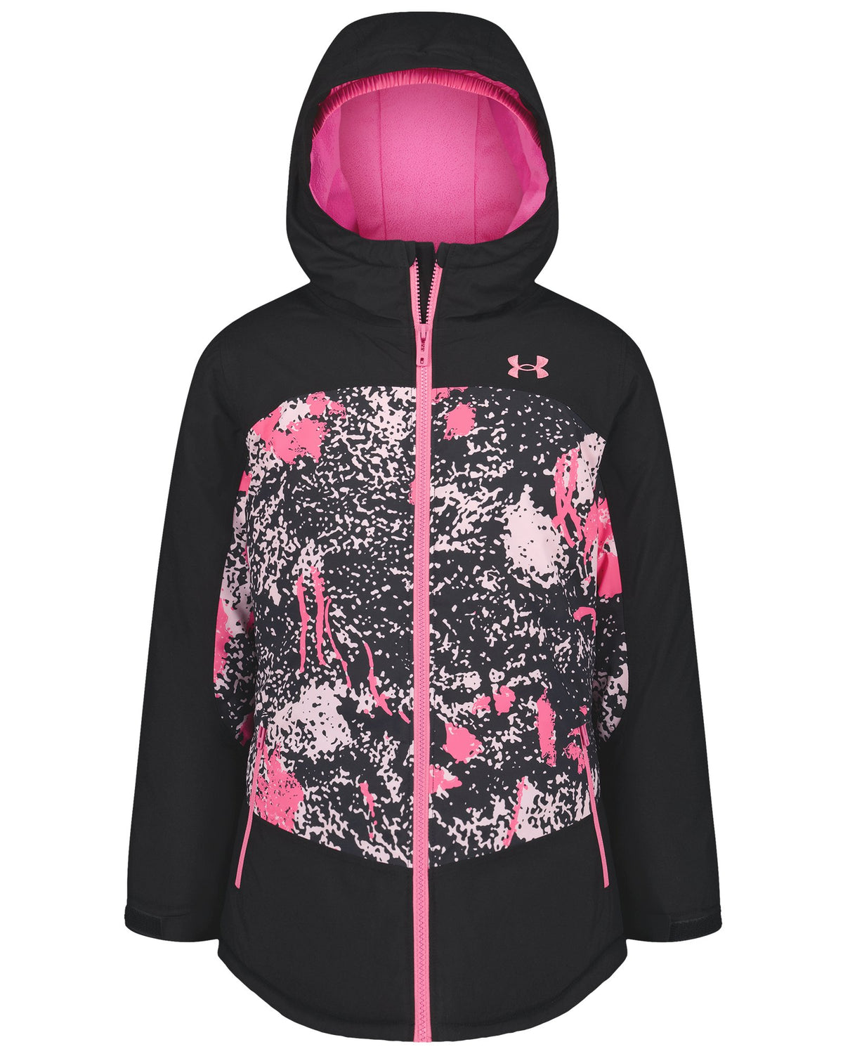 UA Laila Printed Girls' Jacket - Black