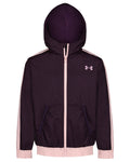 UA Manataug Girls' Windbreaker - Purple