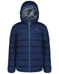 UA Pronto Reversible Boys' Puffer Jacket - Blue