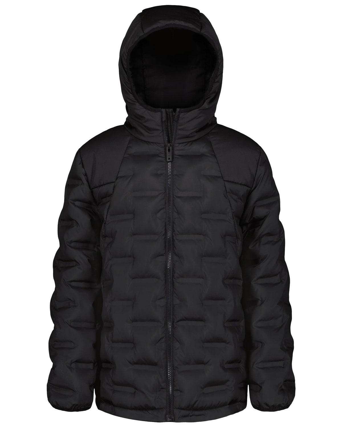 UA Bonded Quilt Boys' Puffer Jacket - Black