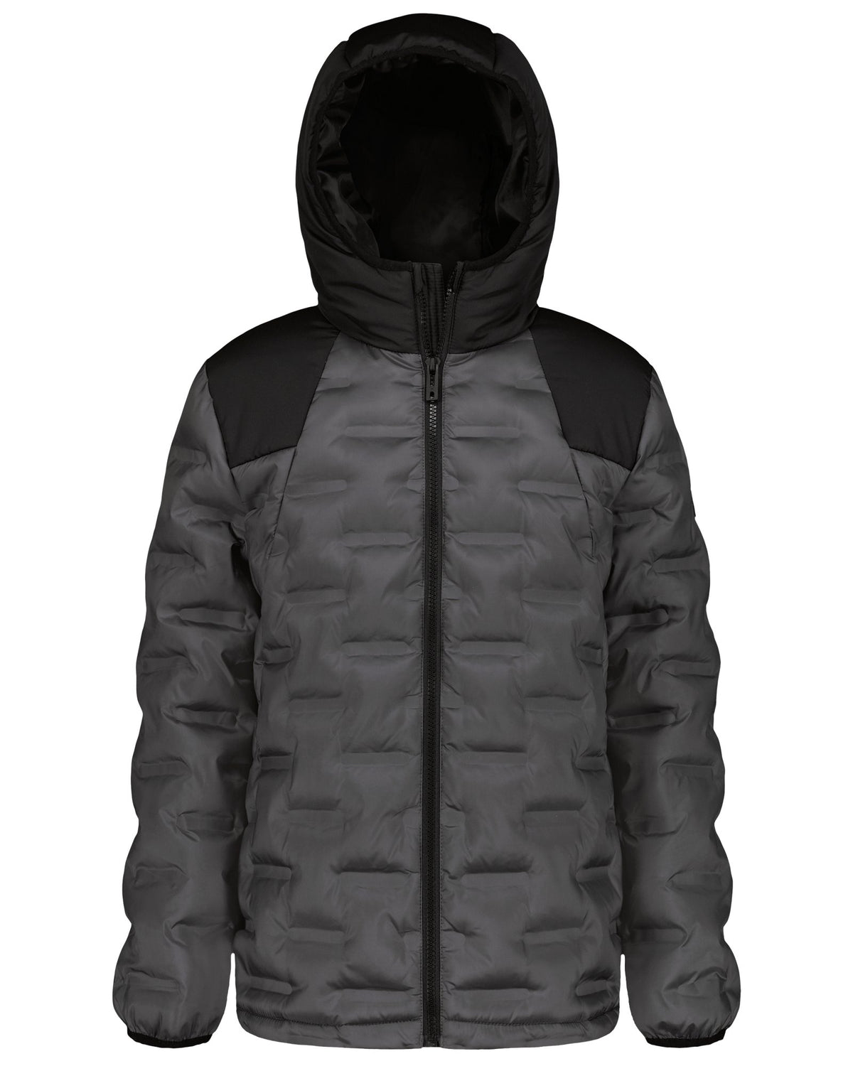 UA Bonded Quilt Boys' Puffer Jacket - Gray