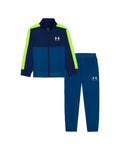 UA Rival Colorblock Little Boys' Track Suit - Blue