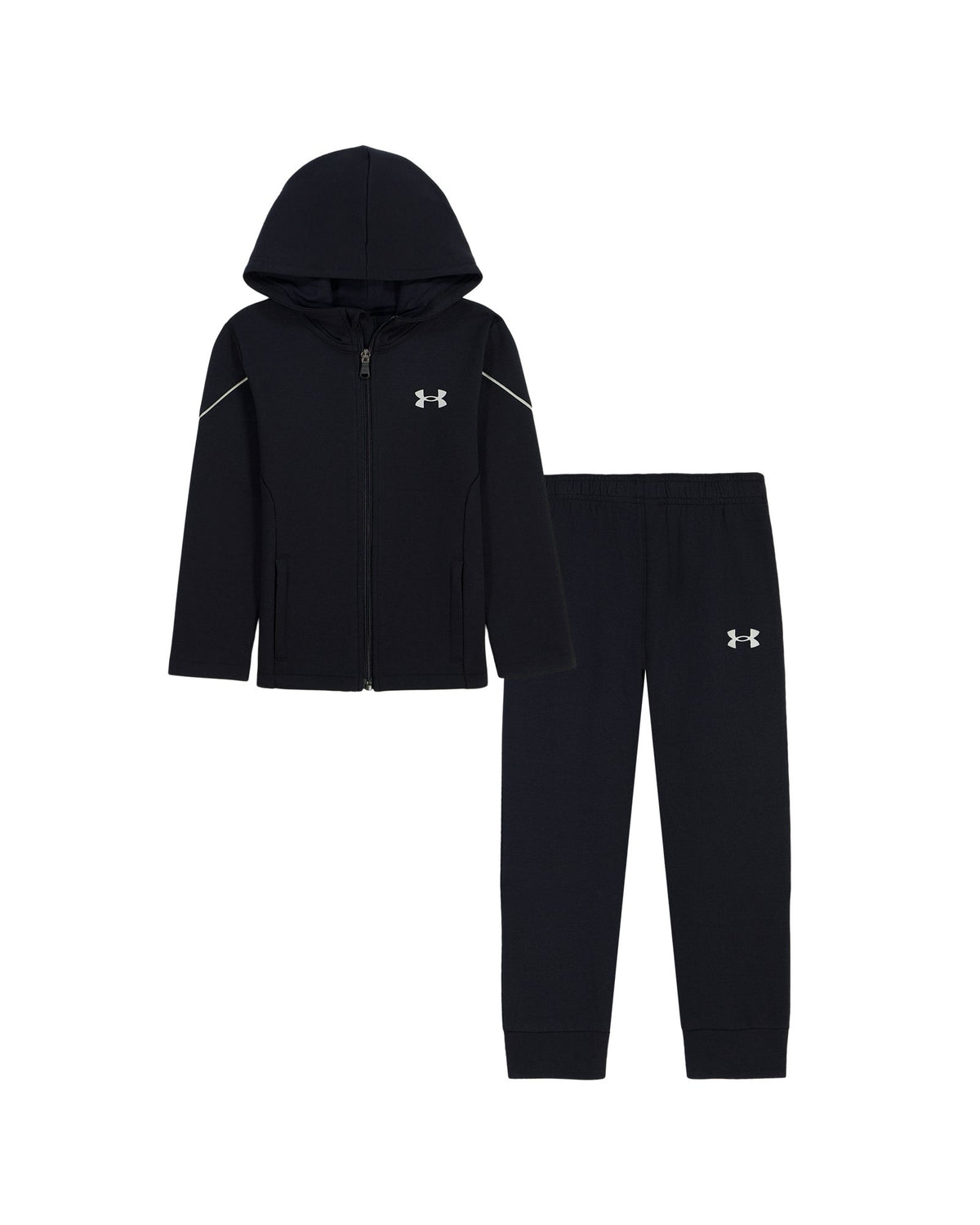 UA Double Knit Toddler Boys' Set - Black