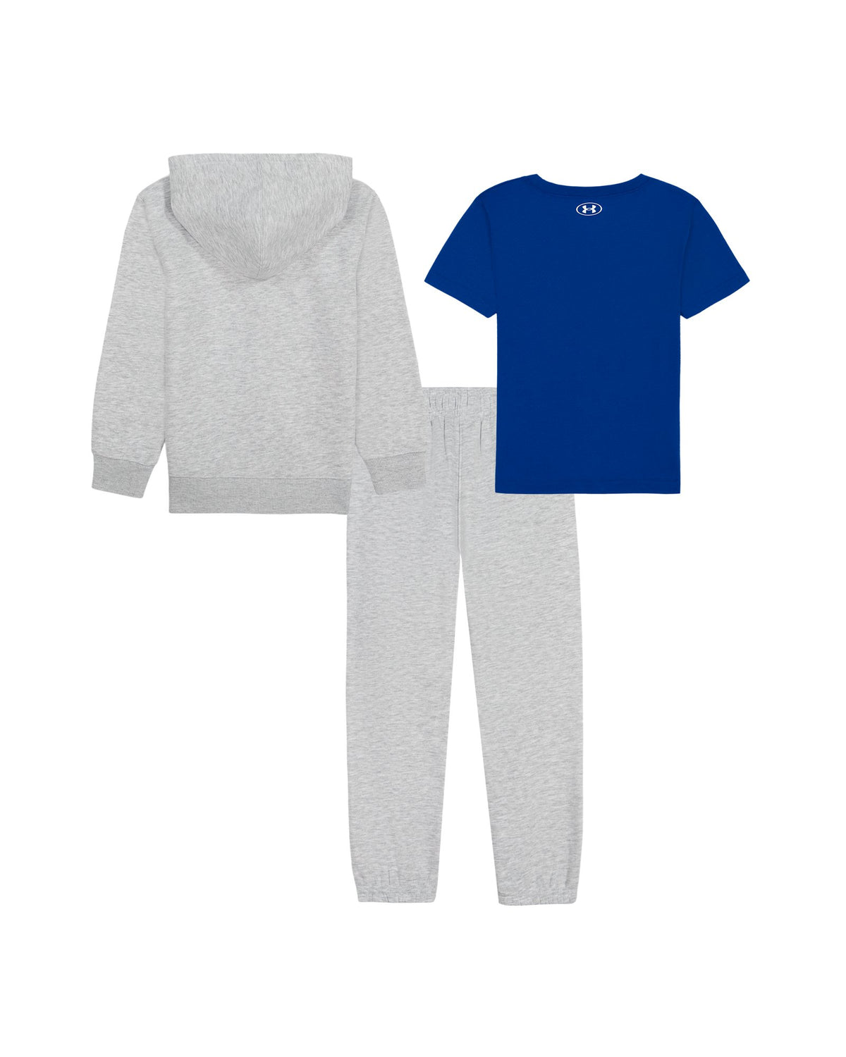 UA 3-Piece Little Boys' Full-Zip Hoodie Set - Gray