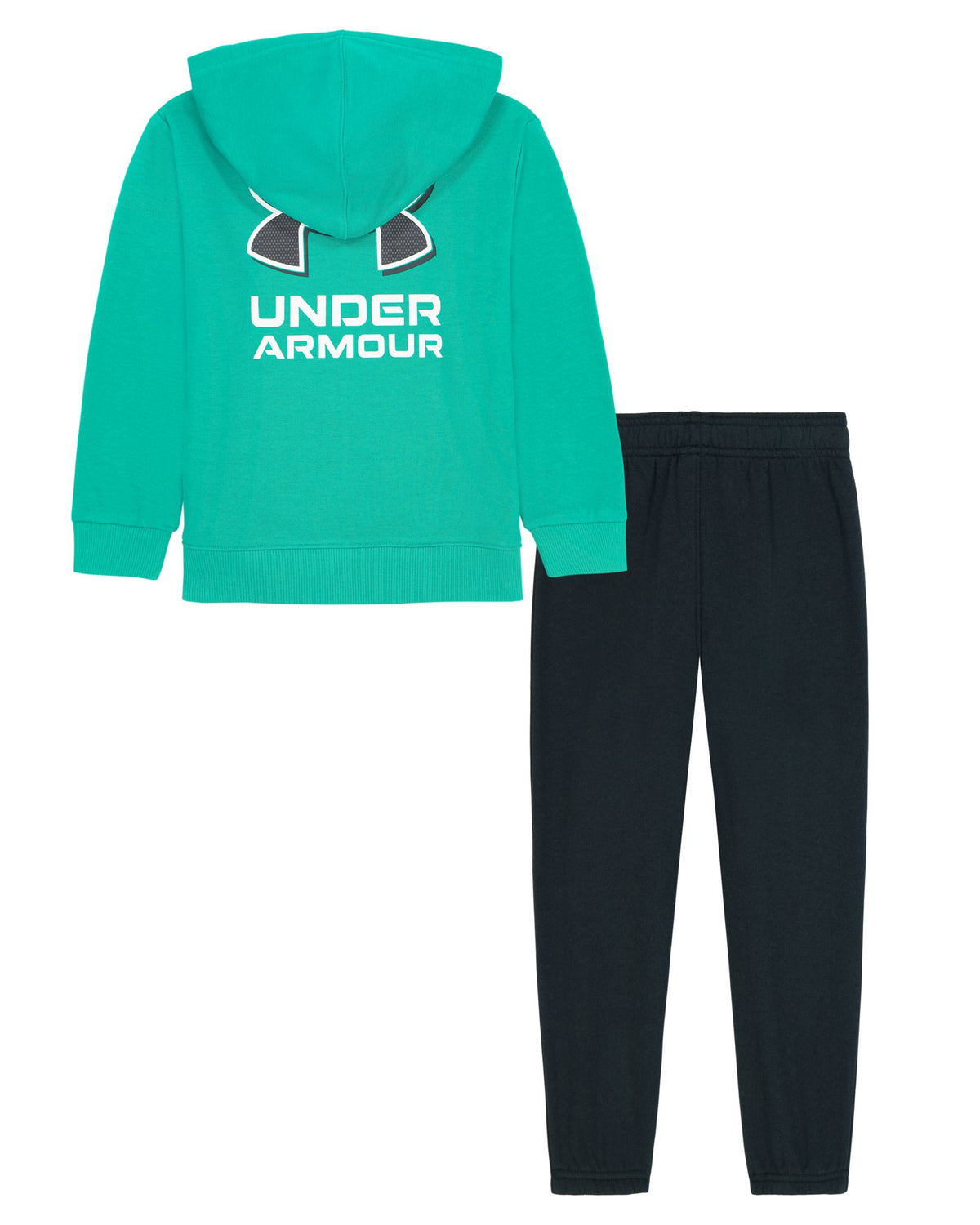 UA Rival Little Boys' Hoodie Set - Green