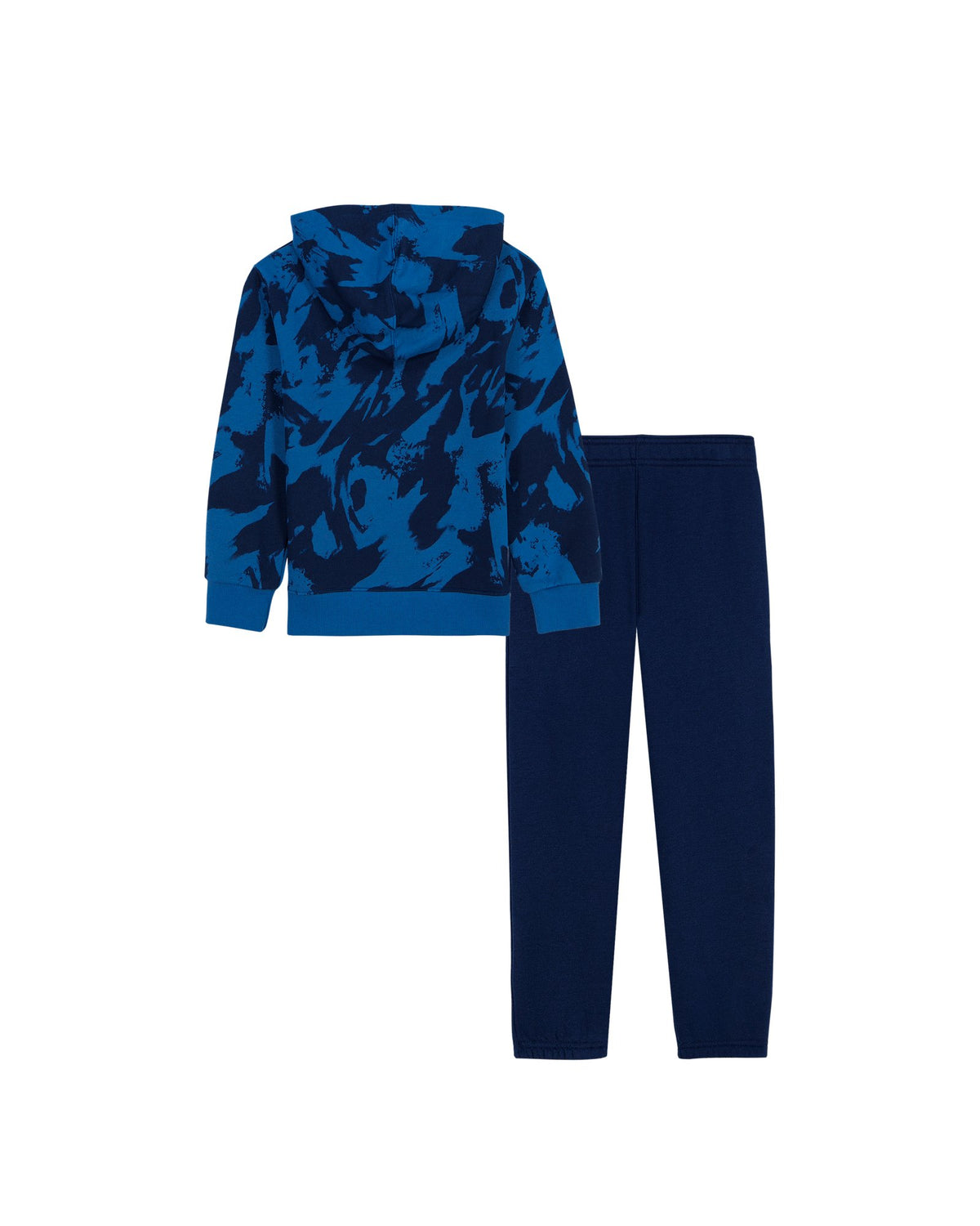 UA Rival Pattern Little Boys' Hoodie Set - Blue