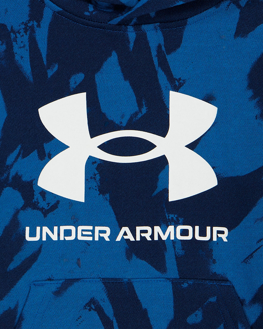 UA Rival Pattern Little Boys' Hoodie Set - Blue