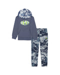 UA Rival Little Boys' Hoodie Set - Gray