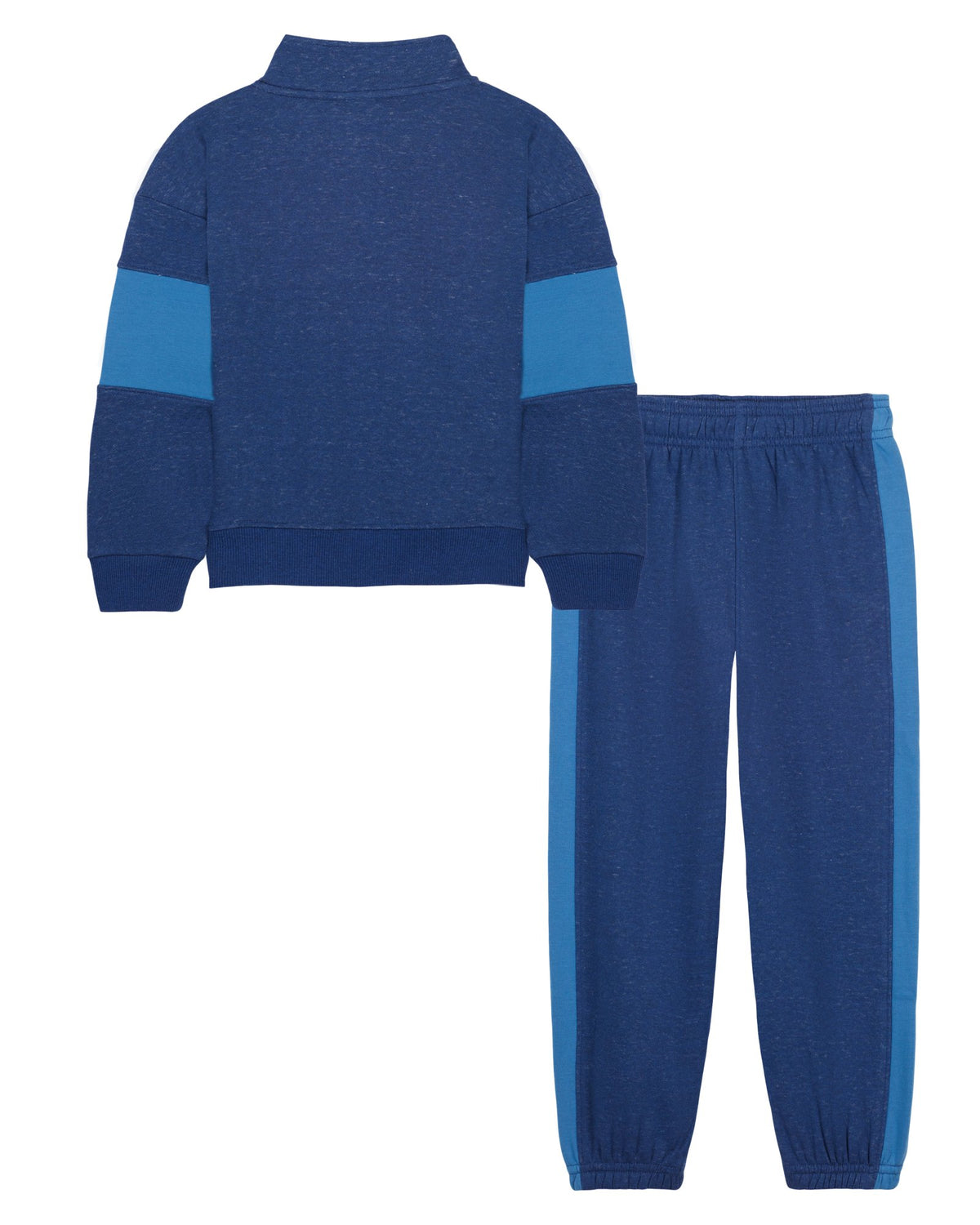 UA Colorblock Little Boys' ¼ Zip Set - Blue