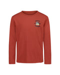 UA Bulldog Little Boys' Long Sleeve - Red