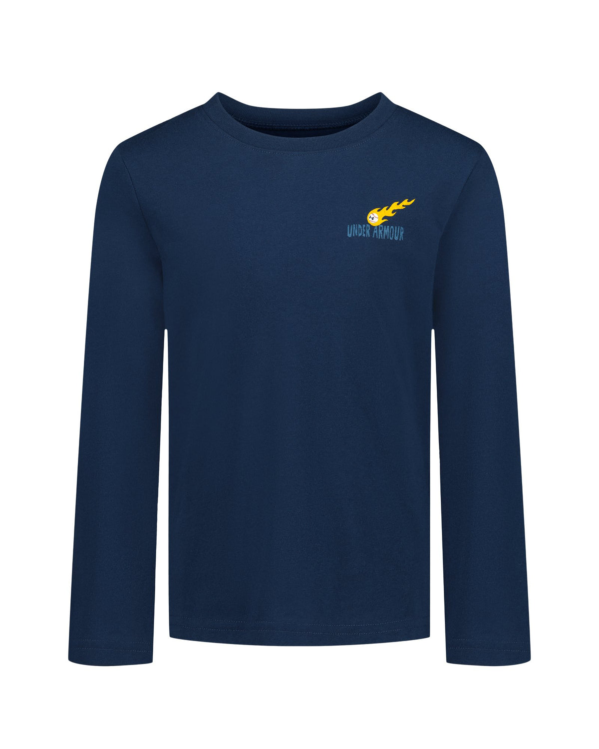 UA Fastball Little Boys' Long Sleeve - Blue