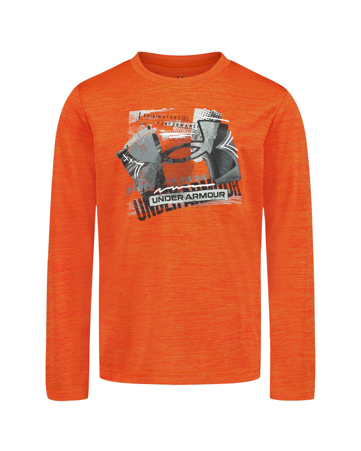 UA Logo Twist Toddler Boys' Long Sleeve - Orange