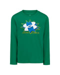 UA Retro Logo Toddler Boys' Long Sleeve - Green