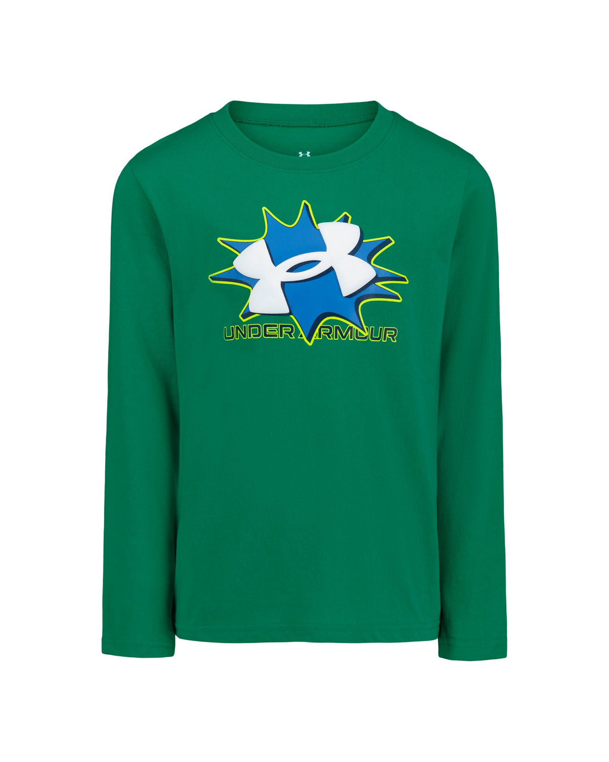 UA Retro Logo Toddler Boys' Long Sleeve - Green