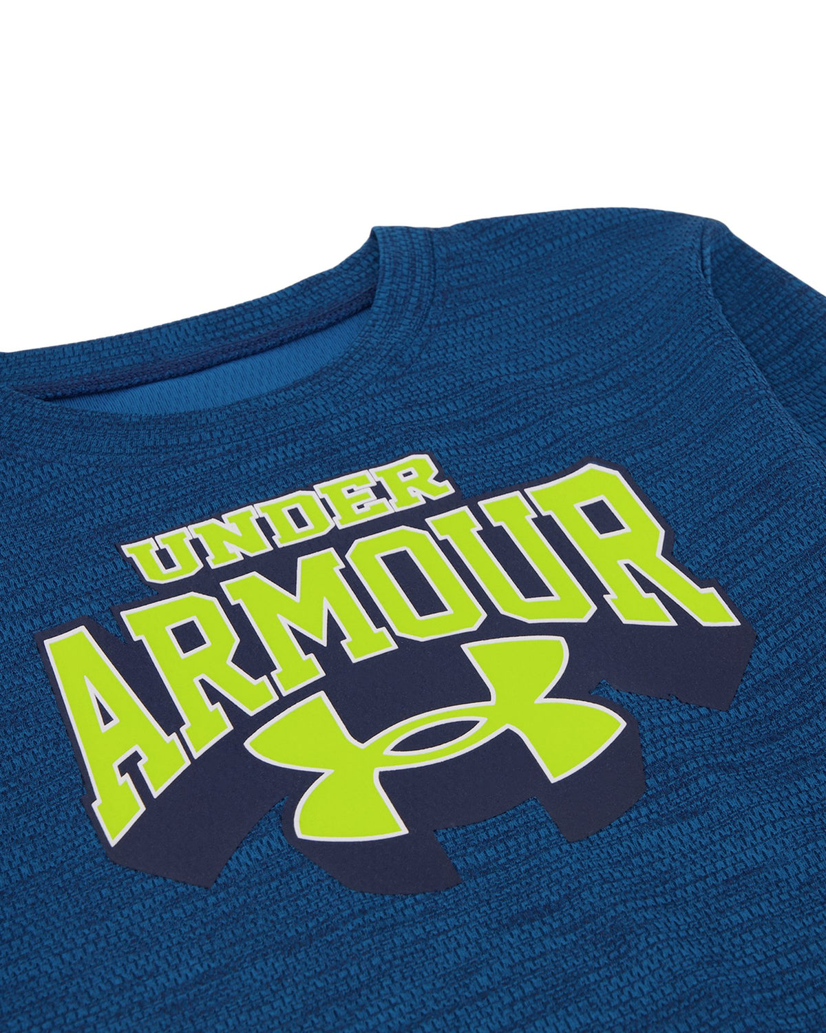 UA Twist Logo Little Boys' Long Sleeve - Blue