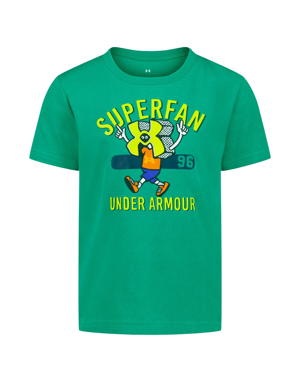UA Superfan Logo Little Boys' T-Shirt - Green