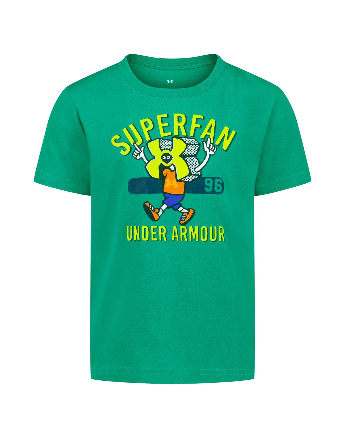 UA Superfan Logo Toddler Boys' T-Shirt - Green