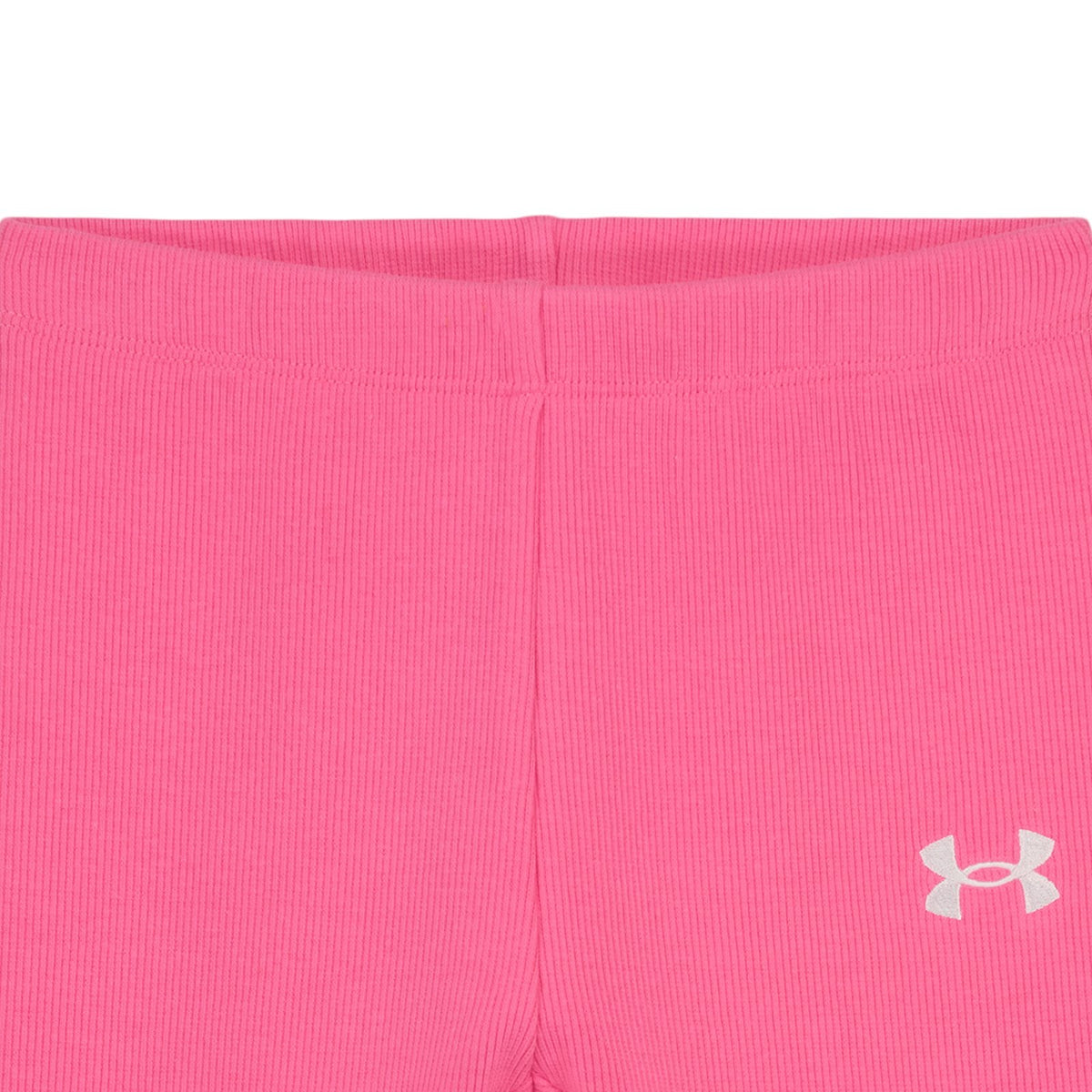 UA Ribbed Fleece Little Girls' Set - Pink
