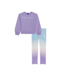 UA Ombre Crewneck Set Little Girls' Set - Purple