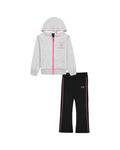 UA Rival Fleece Little Girls' Set - Gray