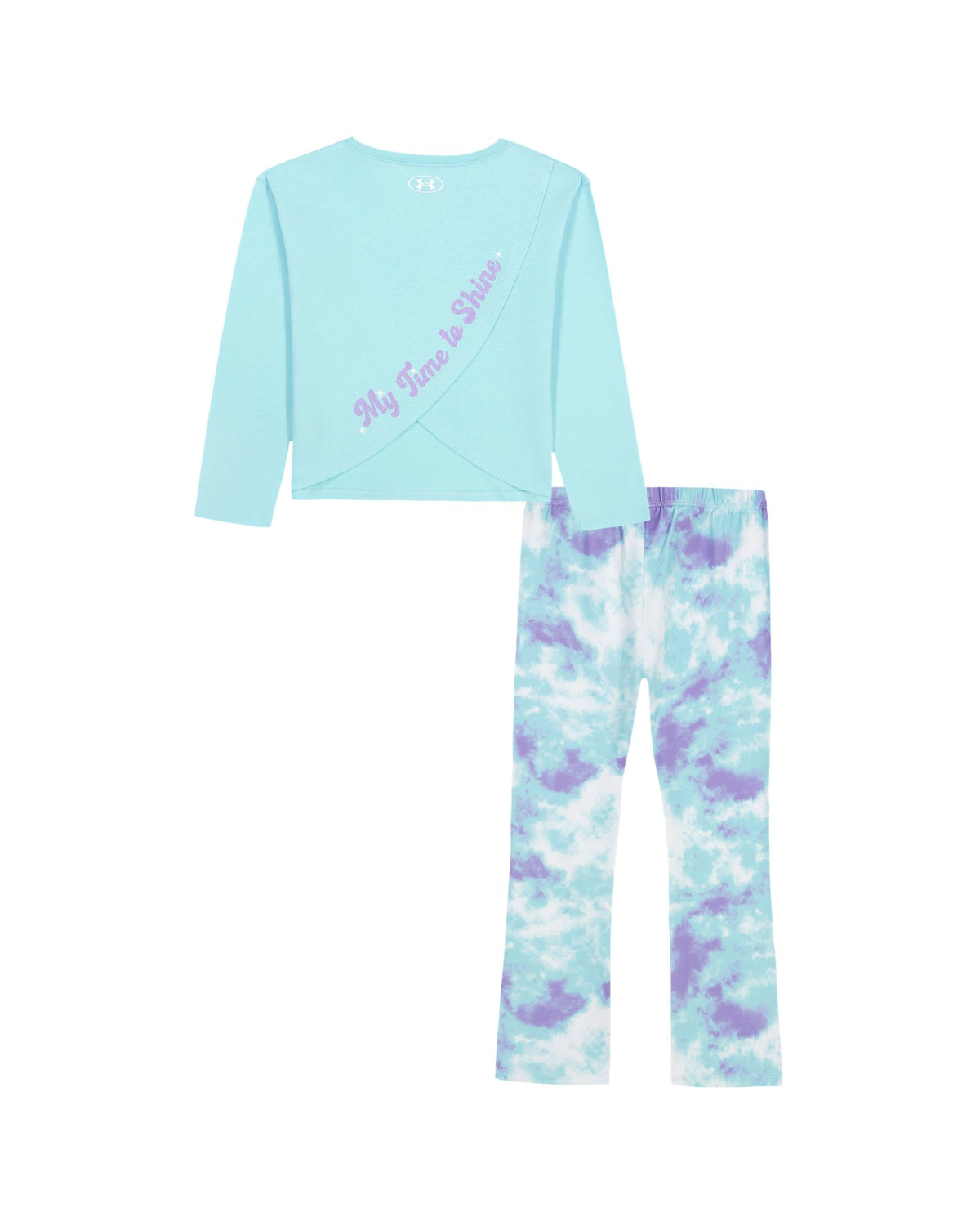 UA Twist Flare Toddler Girls' Leggings Set - Blue