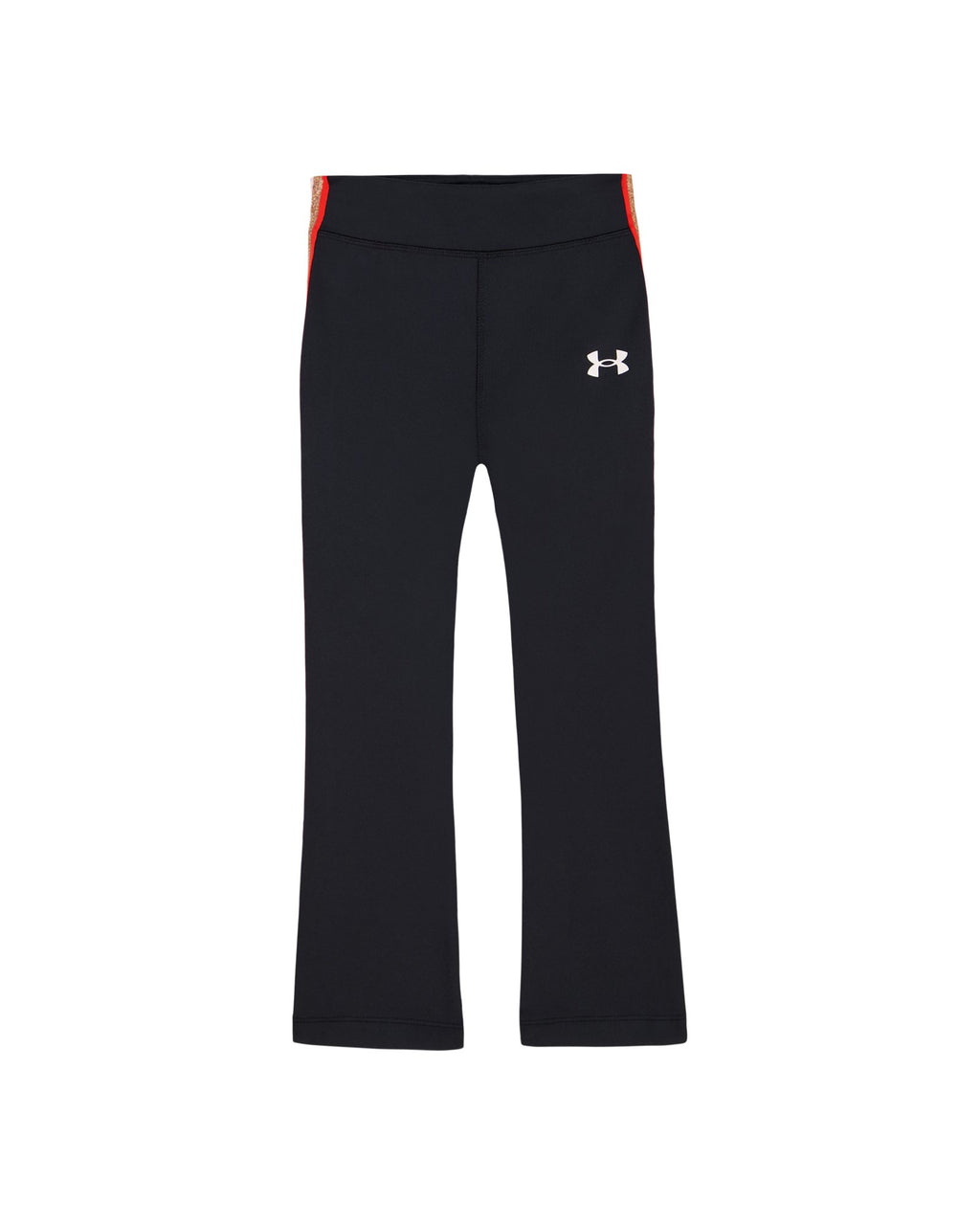 UA Taping Sides Little Girls' Flare Pants - Black