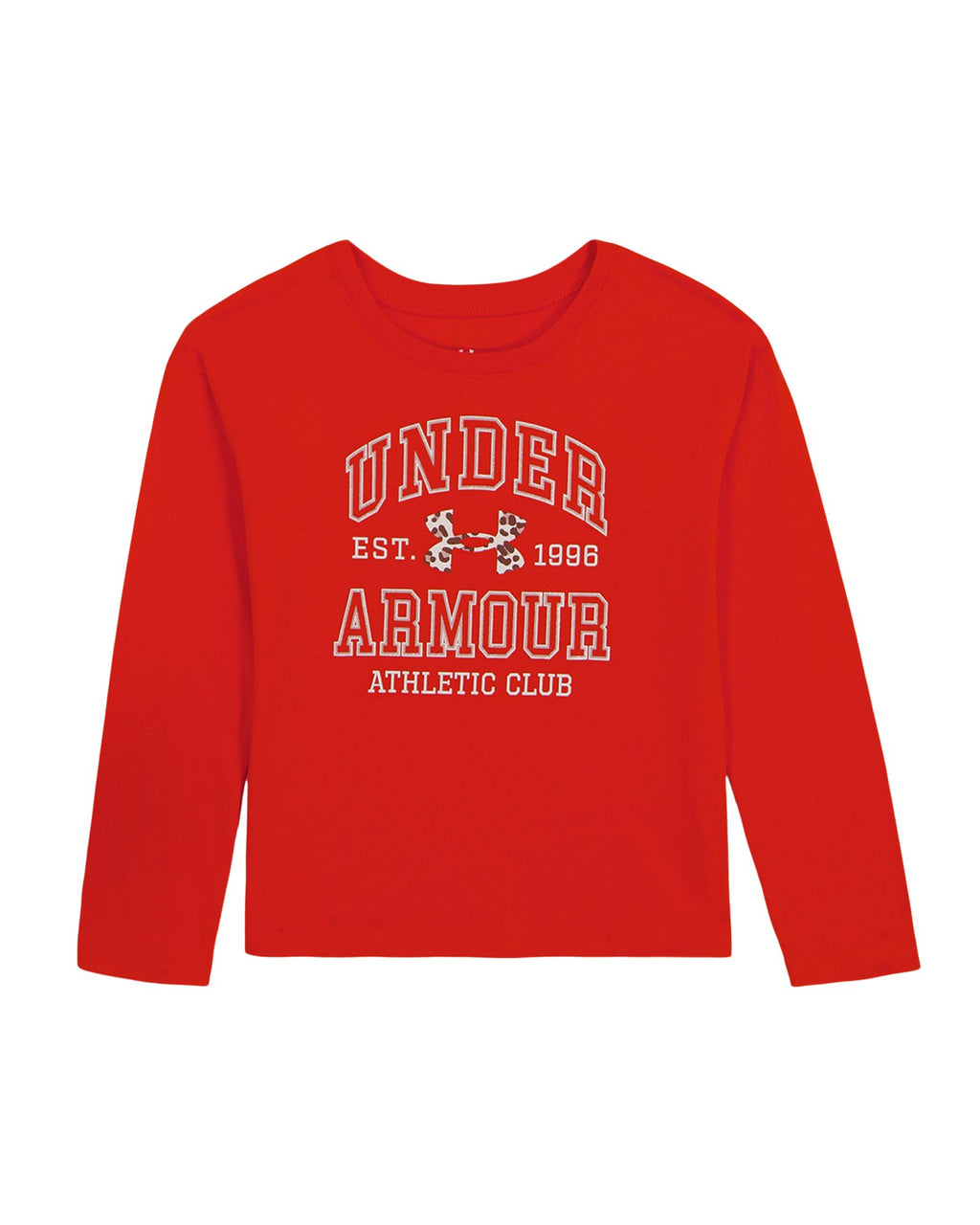 UA Varsity Girls' Long Sleeve - Red