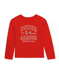 UA Varsity Girls' Long Sleeve - Red