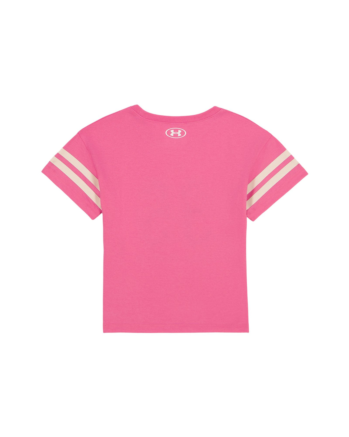 UA Floral Varsity Little Girls' T-Shirt - Pink