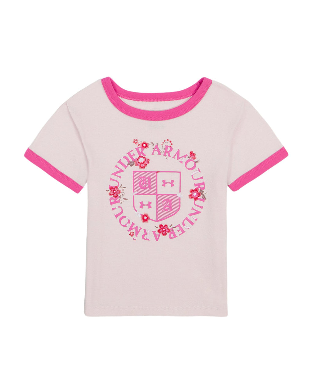 UA Crest Little Girls' T-Shirt - Pink