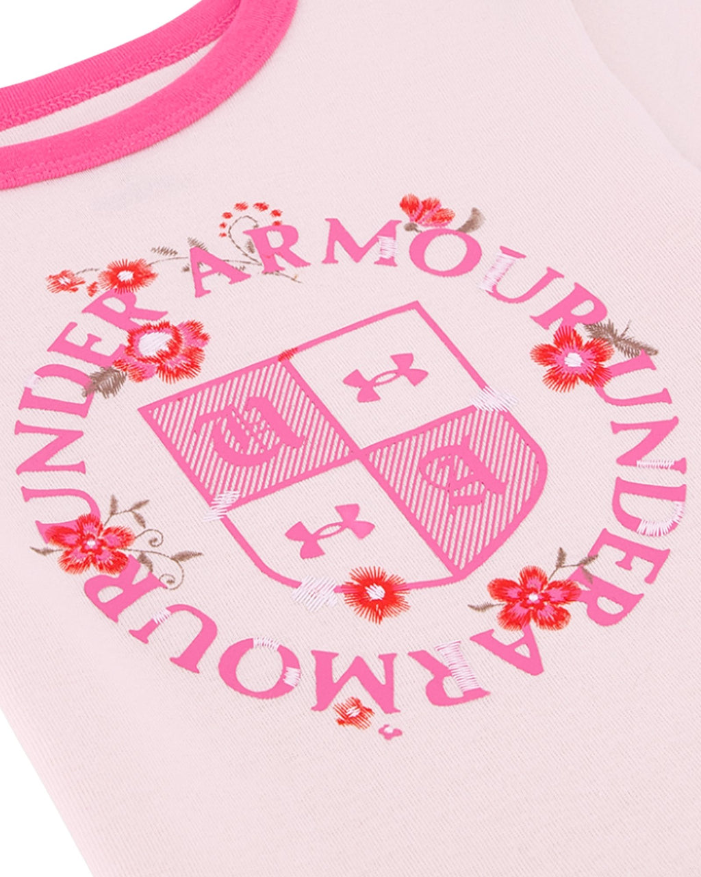 UA Crest Little Girls' T-Shirt - Pink