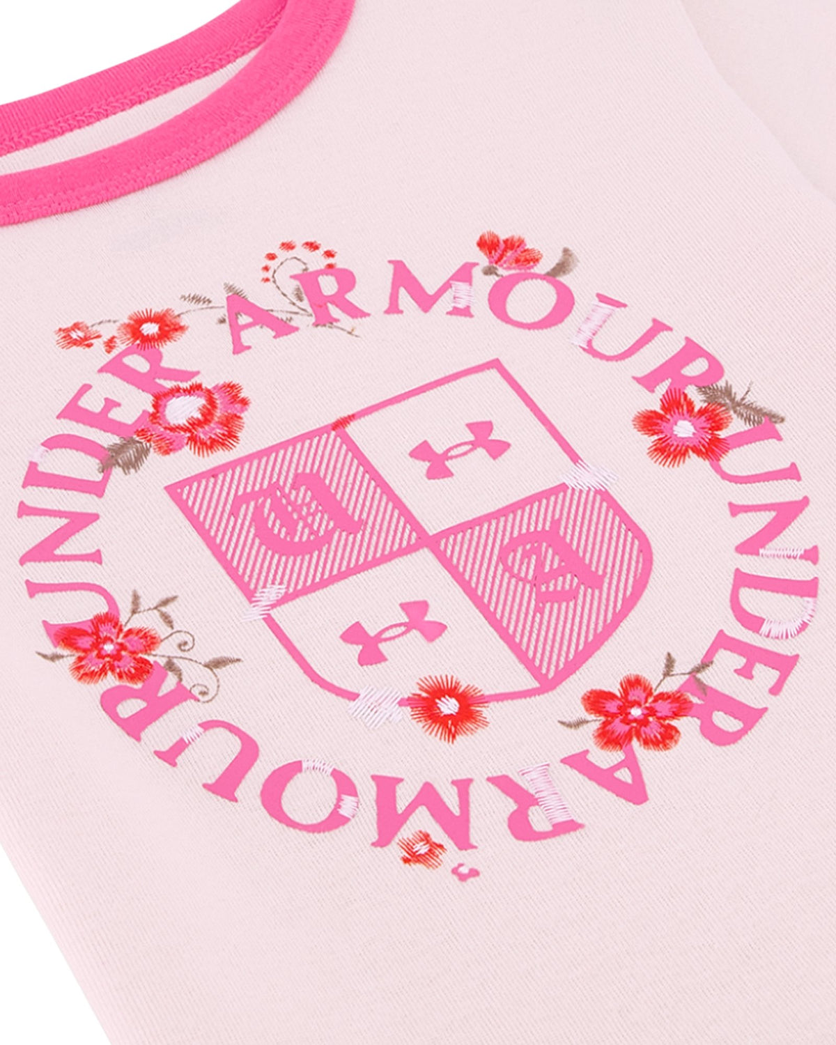 UA Crest Little Girls' T-Shirt - Pink