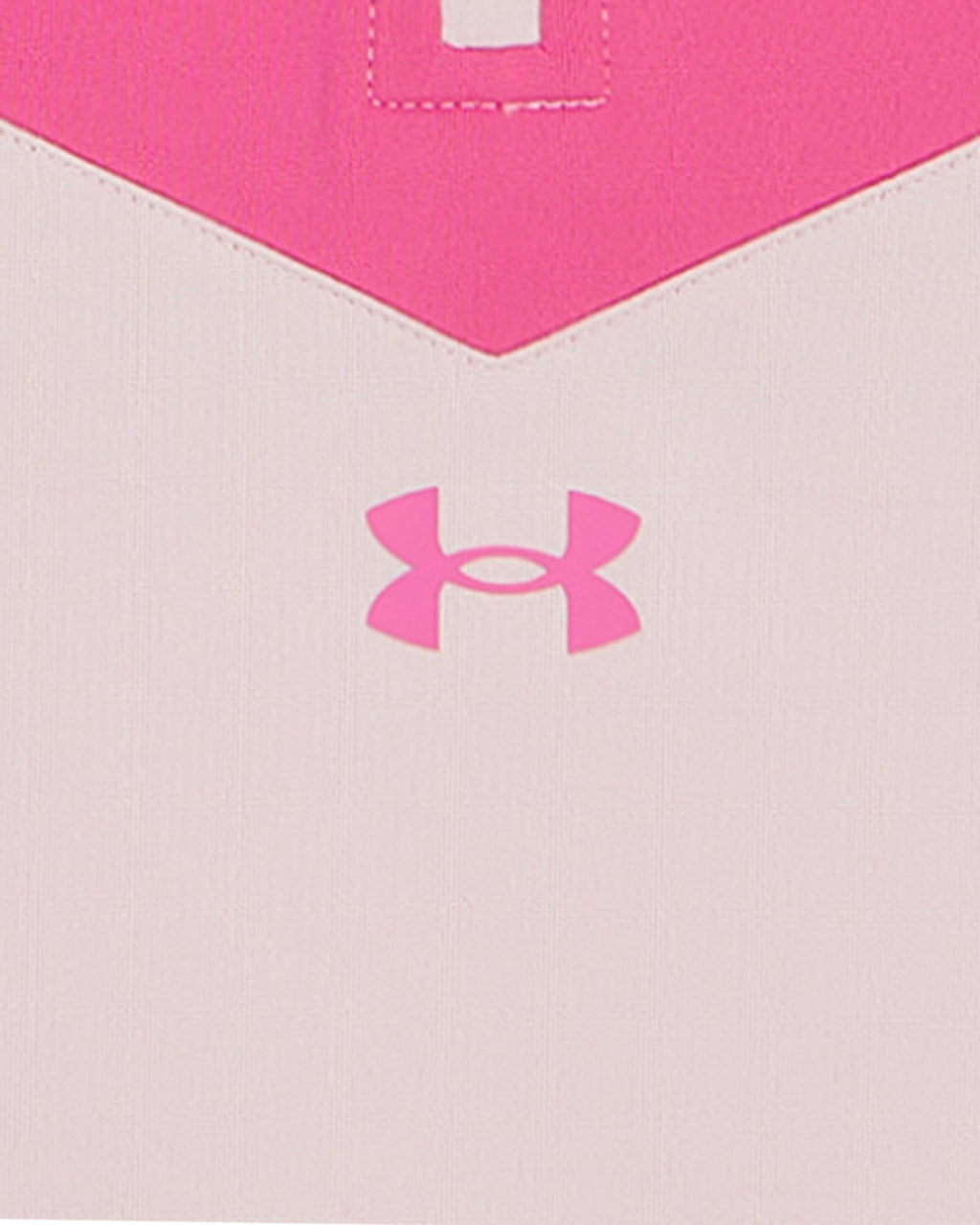 UA Colorblock Stretch Toddler Girls' ¼ Zip - Pink
