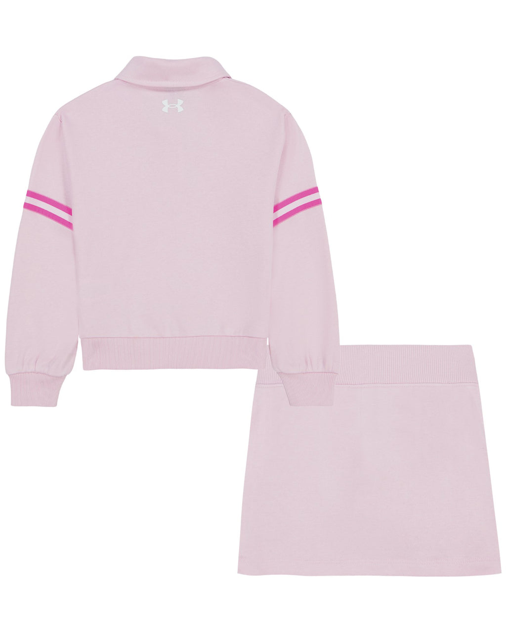 UA Rugby Little Girls' Skort Set - Pink