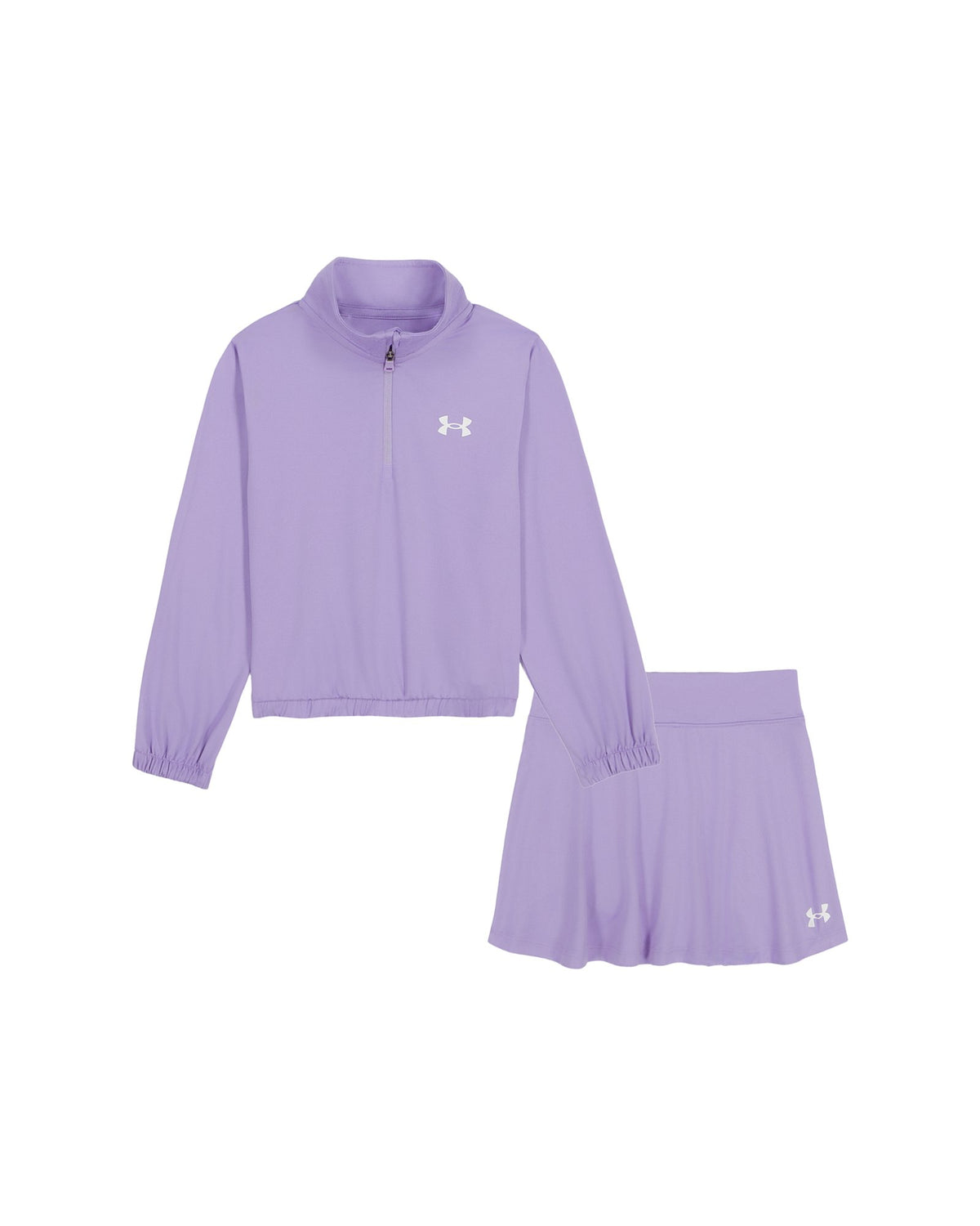 UA ¼ Zip Skort Toddler Girls' Set - Purple