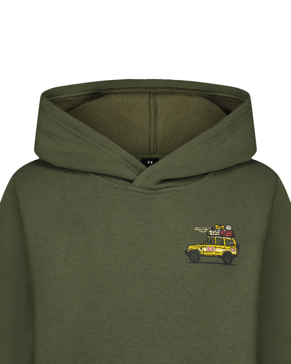 UA Alpine Explorer Fleece Boys' Hoodie - Green