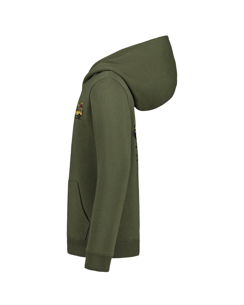 UA Alpine Explorer Fleece Boys' Hoodie - Green