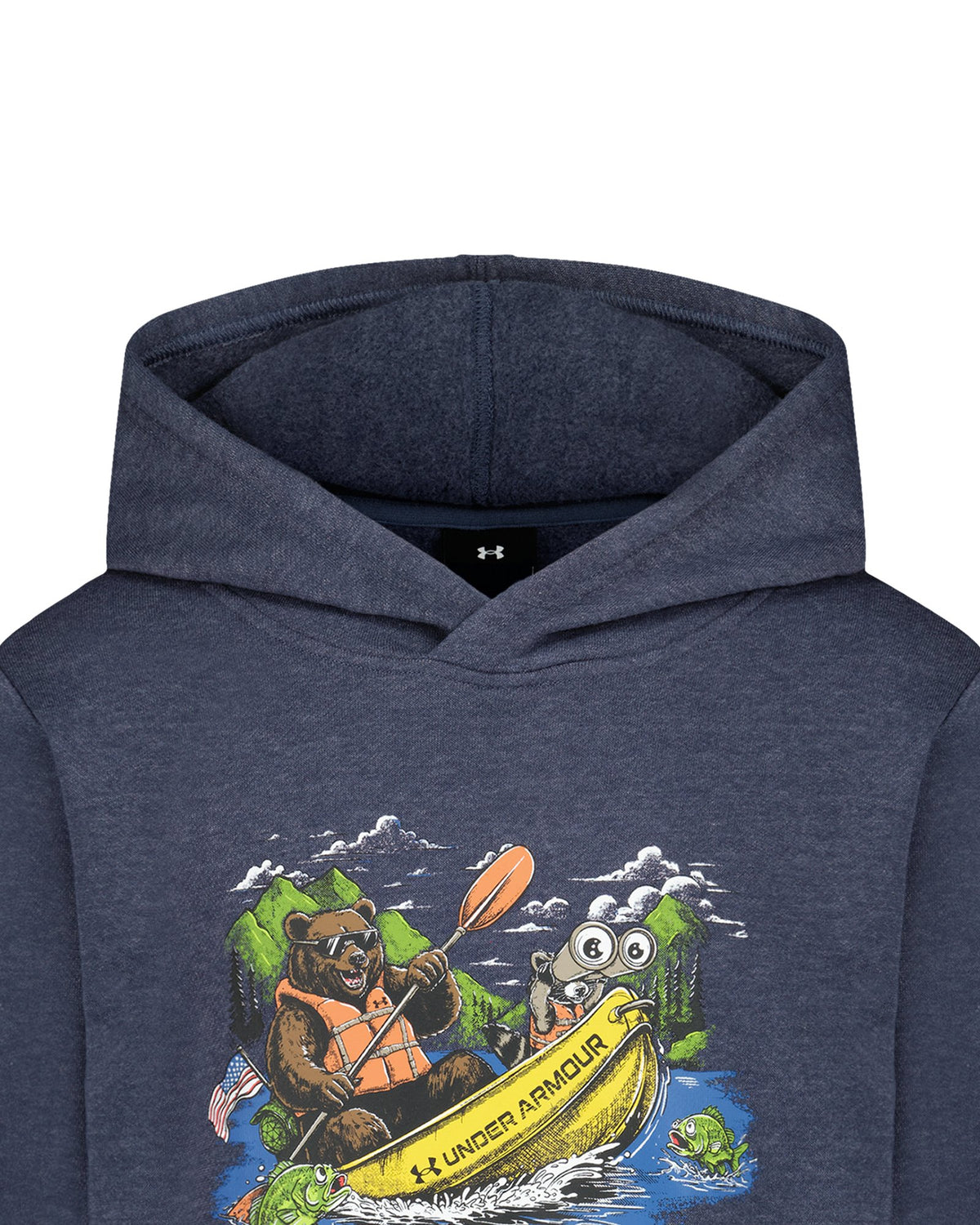 UA Bear Kayak Boys' Hoodie - Gray