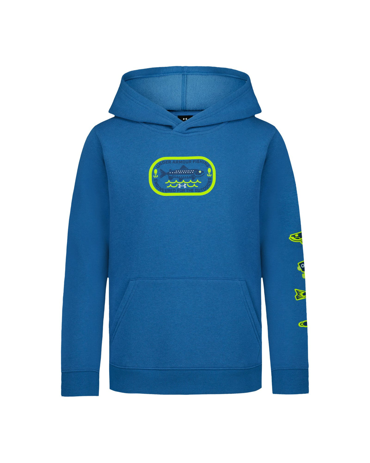 UA Fish Patches Boys' Hoodie - Blue