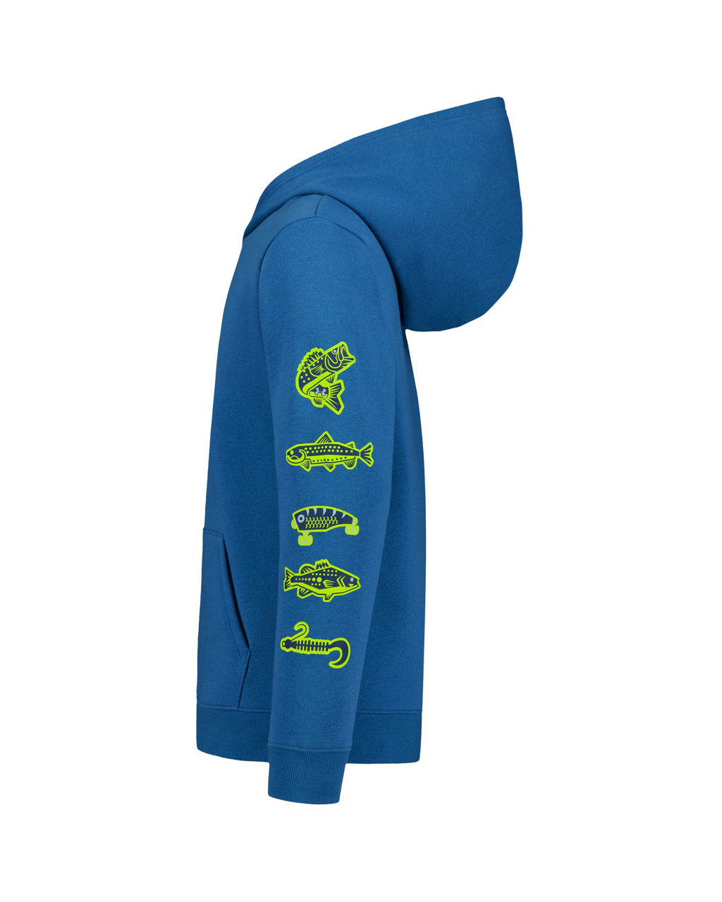 UA Fish Patches Boys' Hoodie - Blue